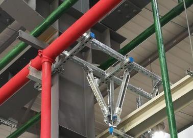 嵩县该抗震支架的整体式支吊架结构协调性好